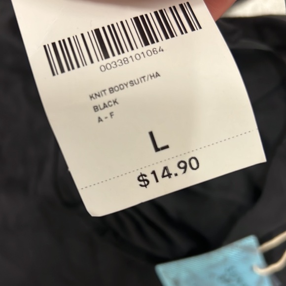 Forever 21 NWT Black Bodysuit - Picture 3 of 3